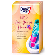 Гелевий штамп для унітазу Denkmit WC Gel Stempel Flower, 75 мл, 12 штампів